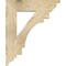 Ekena Millwork Merced Traditional Rough Sawn Bracket, Douglas Fir, 4"W x 20"D x 24"H BKT04X20X24MRC01RDF - alternate 4